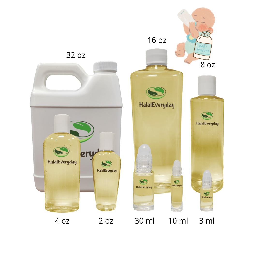 Baby Powder Fragrance Oil – HalalEveryday