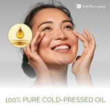 Castor Oil Cold-Pressed Unrefined Pure Massaging Body Oil Roll-on
