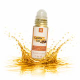Castor Oil Cold-Pressed Unrefined Pure Massaging Body Oil Roll-on