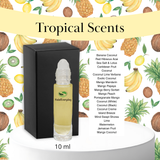 Tropical Fragrance Oil Scents Roll-ons 1/3 oz.