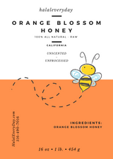 Orange Blossom Honey