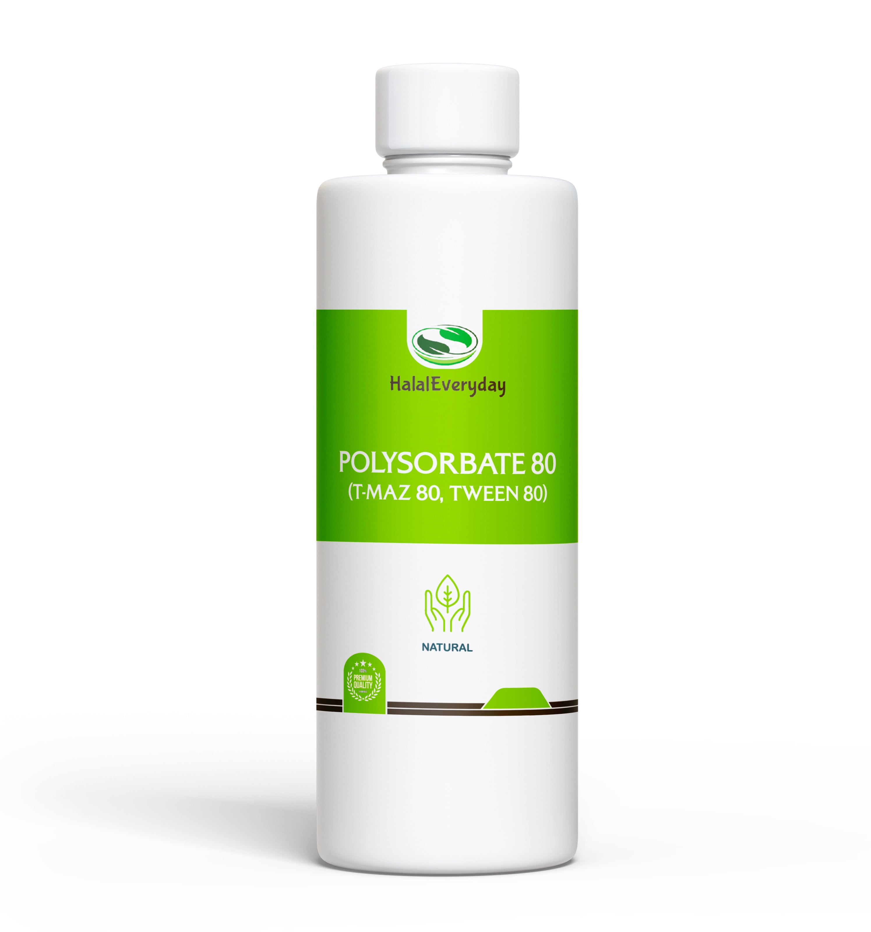 POLYSORBATE 80, T-MAZ 80, TWEEN 80 | 100% Pure Cosmetic Grade Solubilizer  Surfactant & Emulsifier | Sizes 2 OZ to 7 LBS | (16 OZ)
