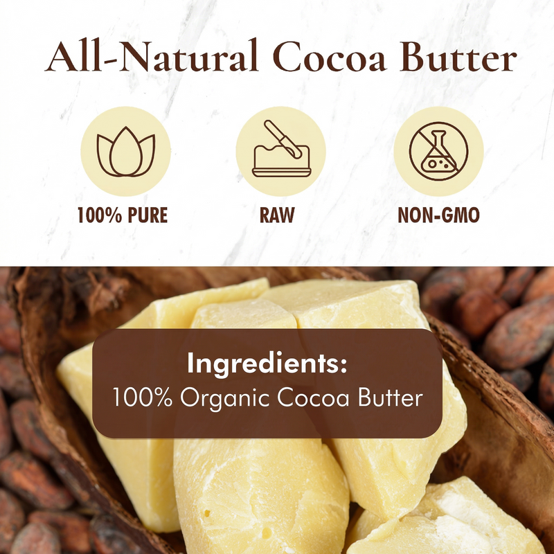 Peruvian Butter Peruvian Cocoa Butter Blocks 10 lb. Bag – HalalEveryday