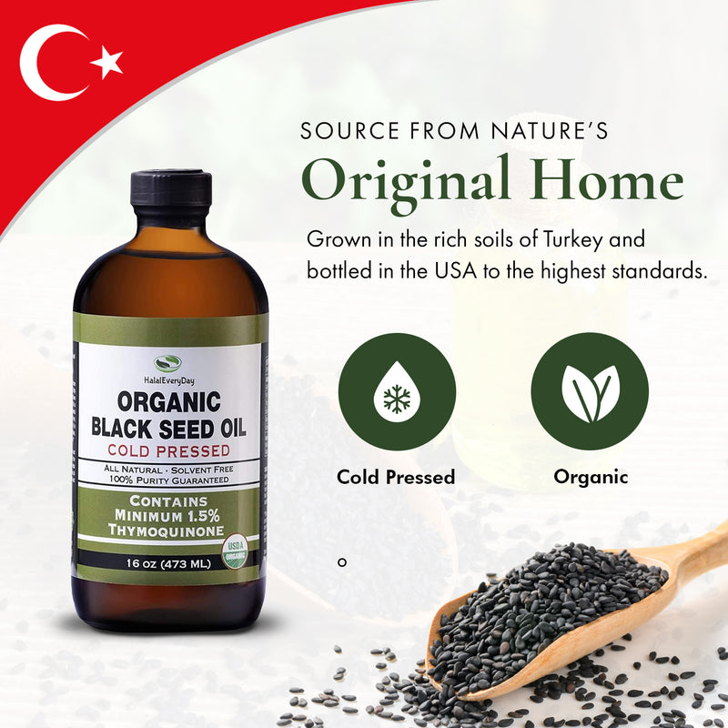 Black Seed Oil - USDA Organic