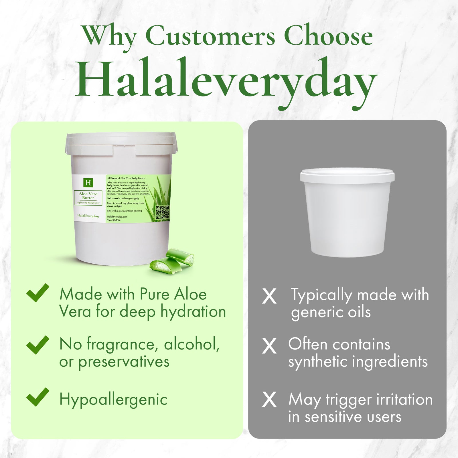 Aloe Vera Butter – HalalEveryday