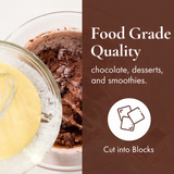 Peruvian Cocoa Butter Blocks 10 lb. Bag