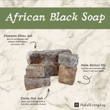SCENTED Liquid African Black Soap
