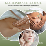 Castor Oil Cold-Pressed Unrefined Pure Massaging Body Oil Roll-on