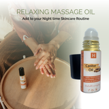 Castor Oil Cold-Pressed Unrefined Pure Massaging Body Oil Roll-on