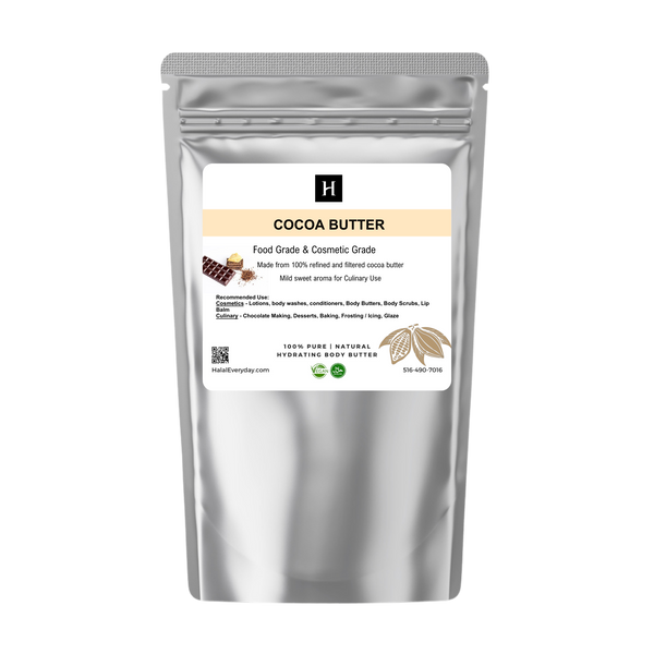 Cocoa Butter Refined with Sweet Aroma – Great for Baking, Cooking, and Skincare Blends