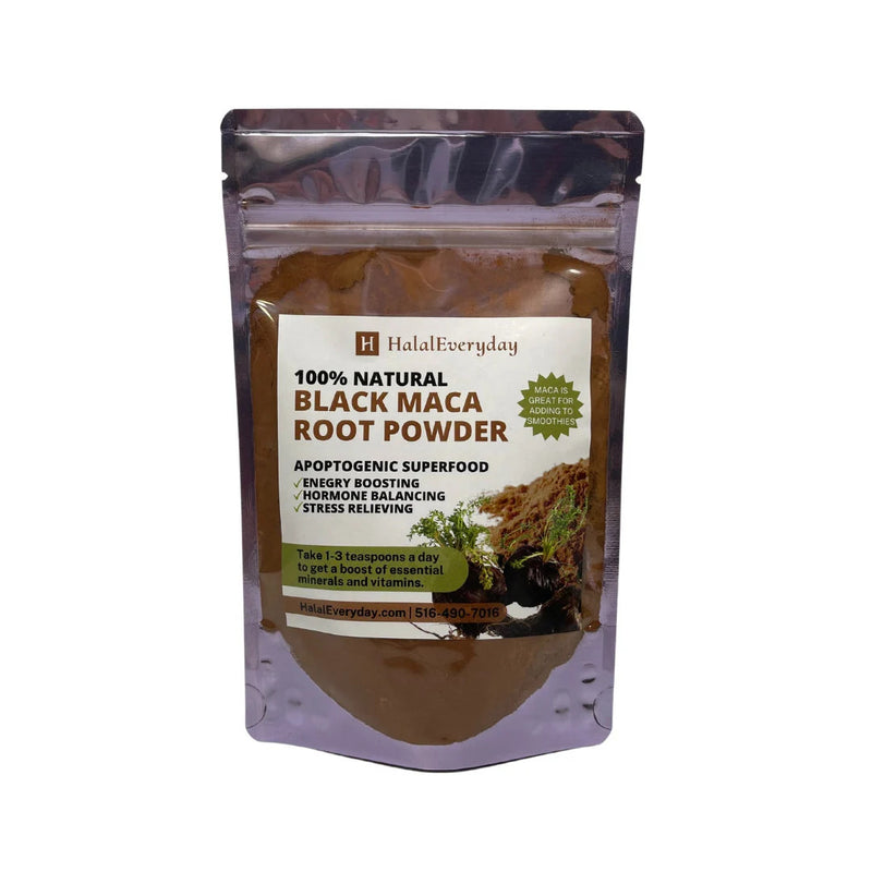 Maca Root Powder Black Raw Pure Natural Non GMO Superfood Bulk