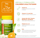 NoorVitamins Children’s Chewable Multivitamin Halal