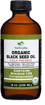 Black Seed Oil 8 oz. (USDA Organic)