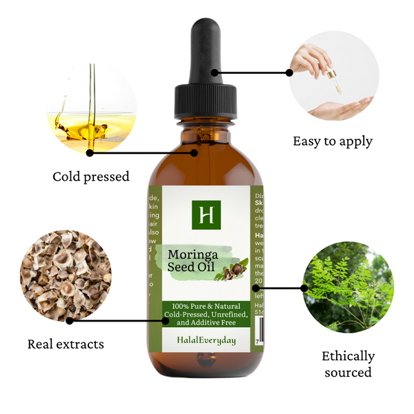 Moringa Oil 4oz Dropper