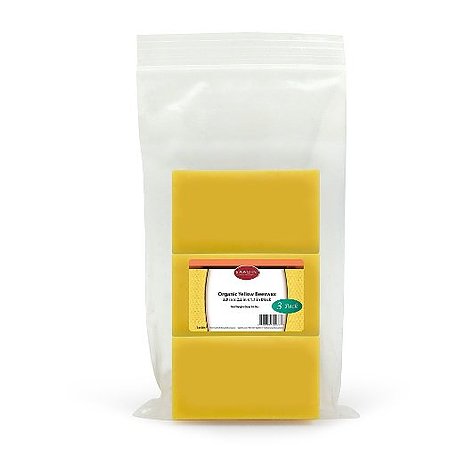 (3 Pack) x 5.5 oz Organic Rectangle Beeswax - HalalEveryday