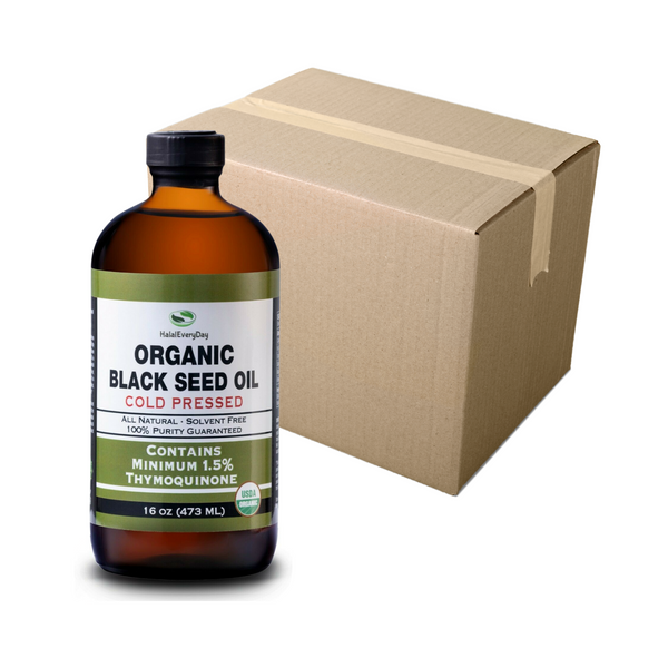 16 oz. Organic Black Seed Oil (12 Pack)