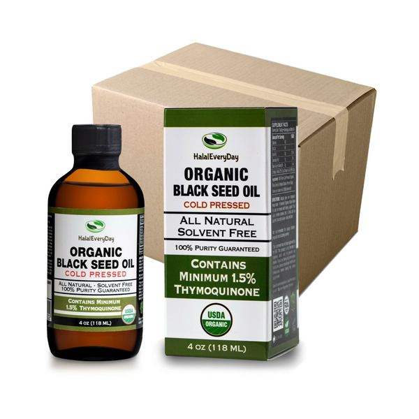 4 oz. Organic Black Seed Oil (12 Pack)