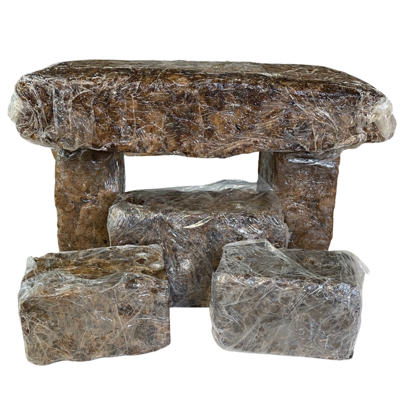 Raw African Black Soap 40 lb. Case (Wholesale)