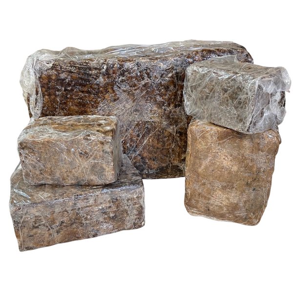 Raw African Black Soap 40 lb. Case (Wholesale)