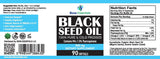 Black Seed Oil SoftGel Capsules 500mg - 90 Count