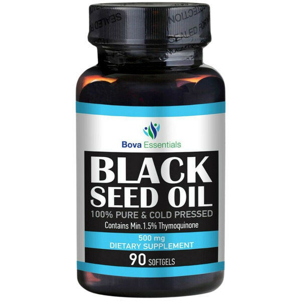 Black Seed Oil SoftGel Capsules 500mg - 90 Count