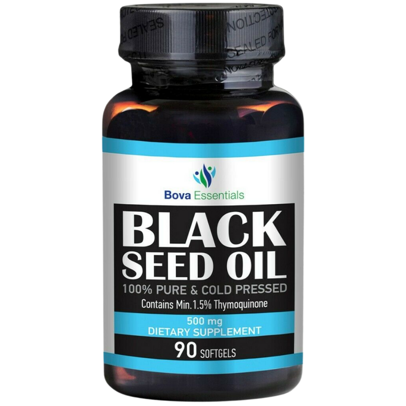 Black Seed Oil SoftGel Capsules 500mg - 90 Count