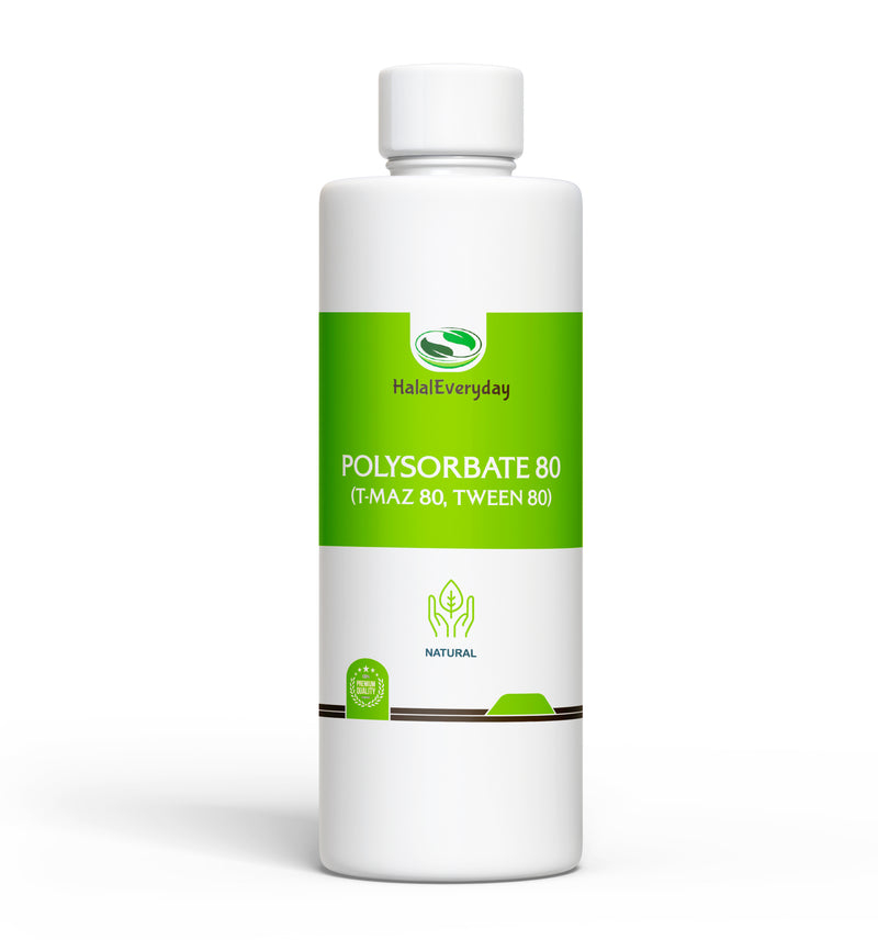 POLYSORBATE 80, T-MAZ 80, Tween 80 | 100% Pure Cosmetic Grade Solubilizer  Surfactant & Emulsifier | Sizes 2 OZ to 7 LBS | (12 OZ)