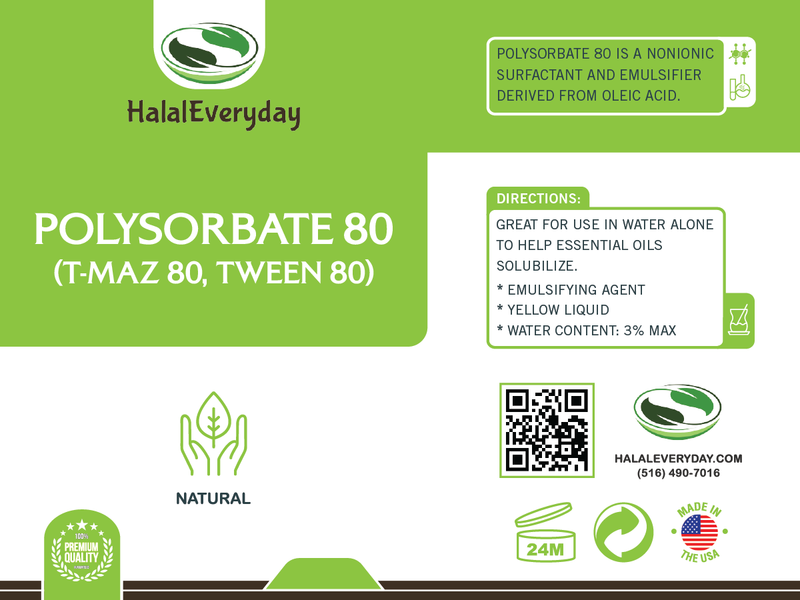 Polysorbate 80 - Butters and Blacksoap