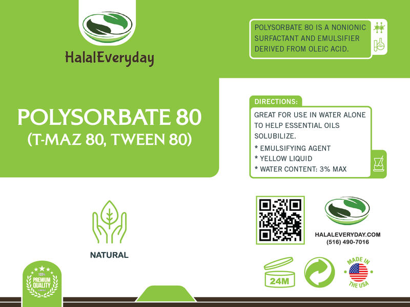 Polysorbate 80 (tween 80)