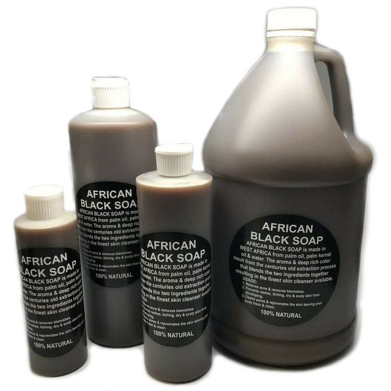 African Black Soap Liquid - HalalEveryday