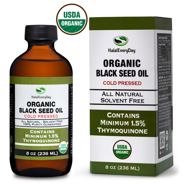 Black Seed Oil 8 oz. (USDA Organic)