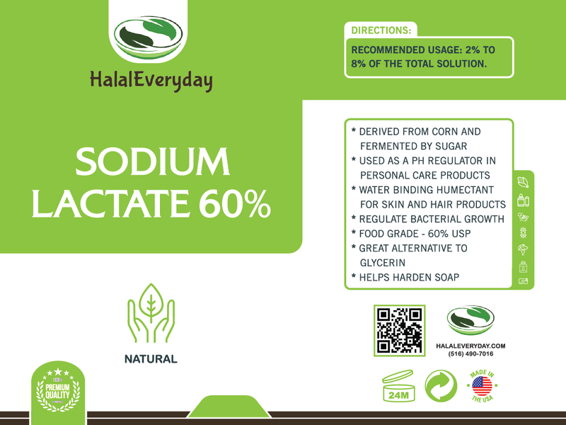 Sodium Lactate 60% Preservative