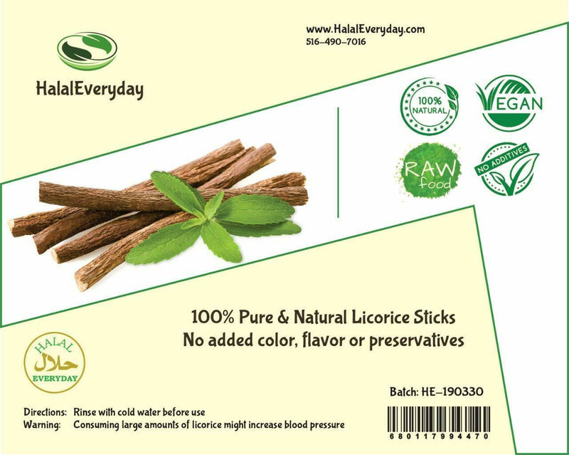 Licorice Root Chew Sticks